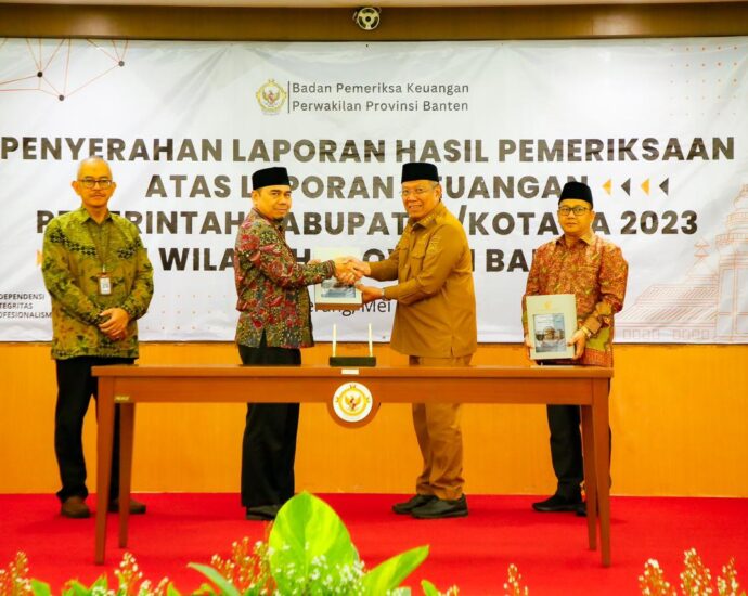 Pemerintah Kota Tangsel Raih Opini WTP ke-12 dari BPK RI berturut-turut