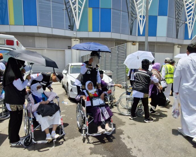 jemaah haji Indonesia tiba di madinah Sebanyak 72 Ribu