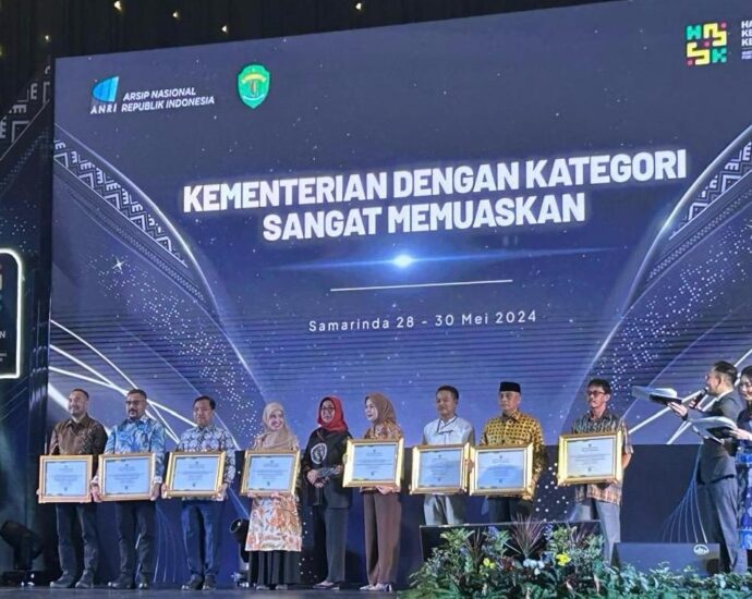 Kemenparekraf Meraih Nilai Tertinggi dalam Pengawasan Kearsipan 2023
