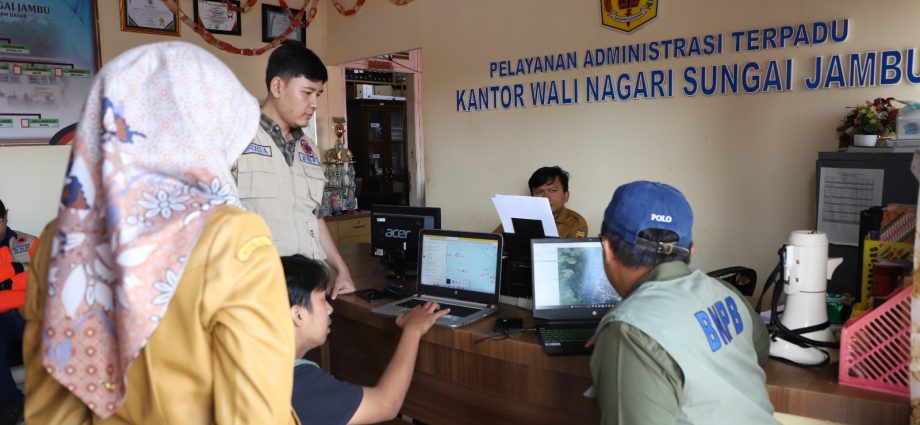 Papan informasi galodo sumbar