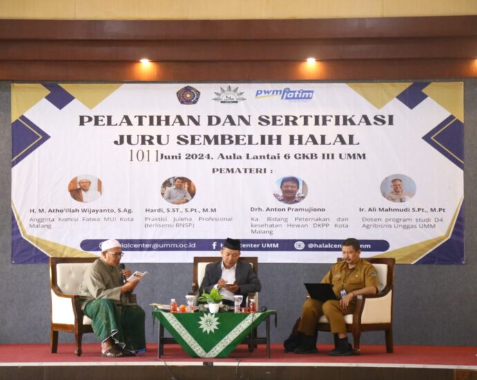 UMM Latih Ratusan Juru Sembelih Halal Jelang Idul Adha