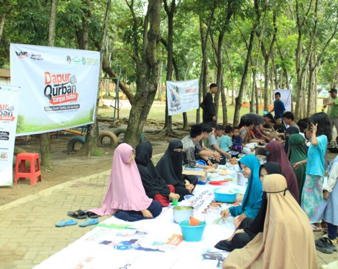 Berlokasi di lingkungan sejuk Pondok Pesantren Hidayatullah Medan, BMH Sumatera Utara menyelenggarakan acara istimewa bertajuk Dapur Qurban Bahagia Tanpa Batas