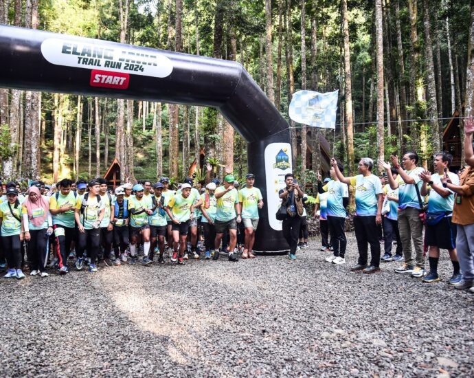 Menteri LHK Buka Elang Jawa Trail Run