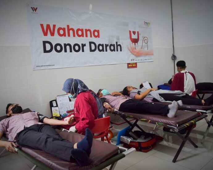 Sambut Kemerdekaan RI, WAG Gelar Donor Darah