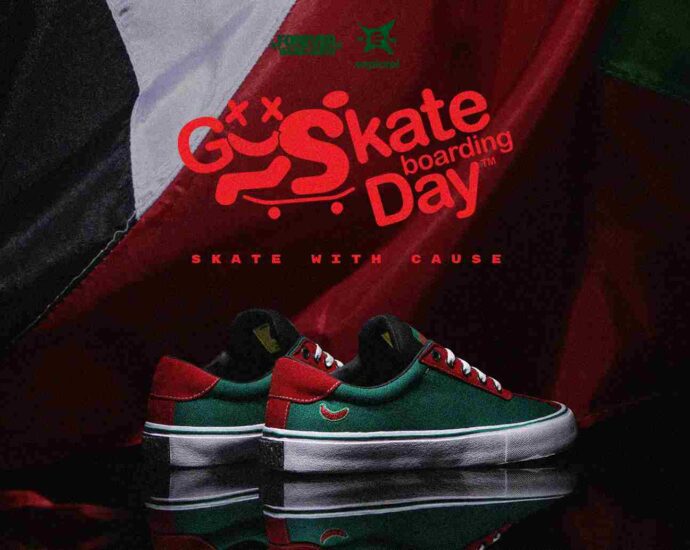 Merayakan Go Skateboarding Day 2024, FOREVER YOUNG CREW Footwear Bersama Explore Humanity Rilis Sepatu Kolaborasi Edisi Palestina