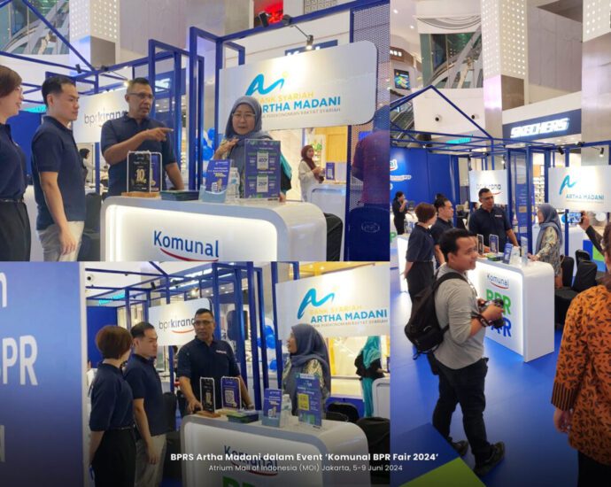 BPR Syariah Artha Madani Sukses Meriahkan Pameran BPR Perdana di Indonesia ‘Komunal BPR Fair 2024’
