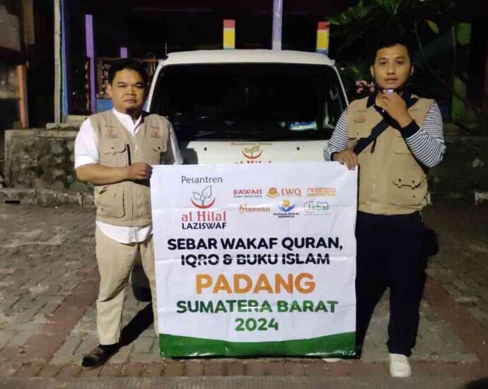 LAZISWAF Al Hilal Siap Salurkan Ribuan Wakaf Quran di Tanah Minang