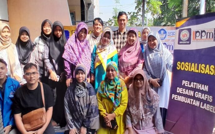 Dosen Universitas BSI Kampus Bogor Bantu UMKM Berdaya dengan Makeover Kemasan Produk