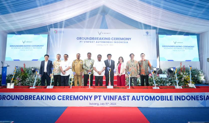 VinFast Bangun Pabrik Perakitan Kendaraan Listrik, Siap Operasi Tahun Depan