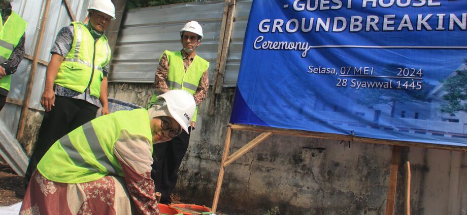 RSIJ Pondok Kopi Resmikan Peletakan Batu Guest House