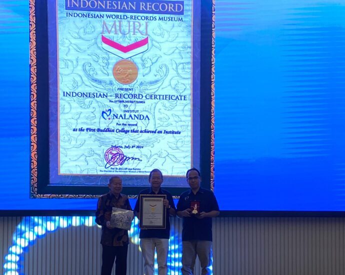 Rekor MURI, STAB Nalanda Resmi Alih Status jadi Institut Nalanda