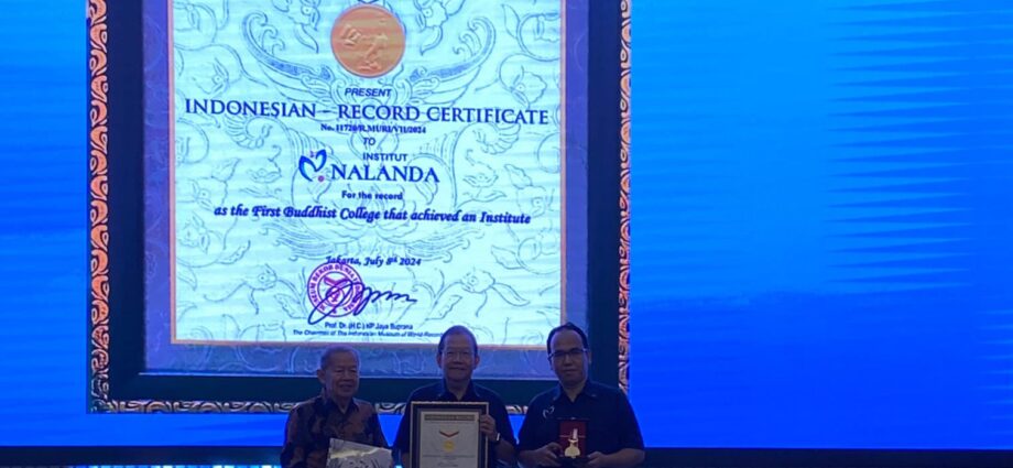 Rekor MURI, STAB Nalanda Resmi Alih Status jadi Institut Nalanda