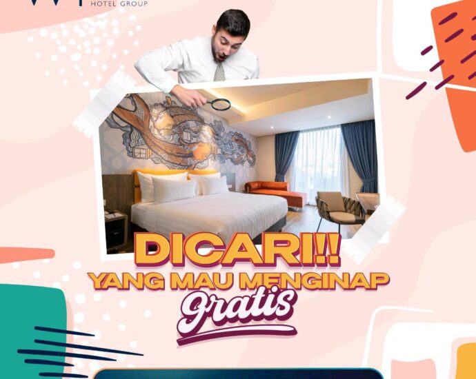 DICARI!!! YANG MAU, MENGINAP GRATIS & VOUCHER BELANJA