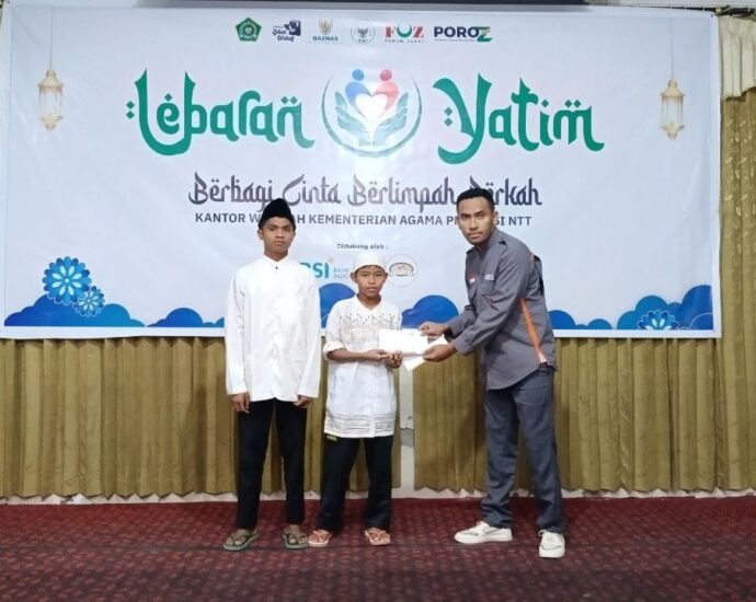 BMH, Lebaran Yatim, Kupang NTT
