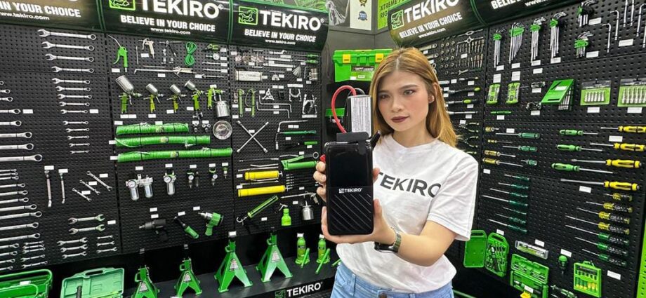 Tekiro Kenalkan Produk Baru Portable Jump Starter di GIIAS 2024