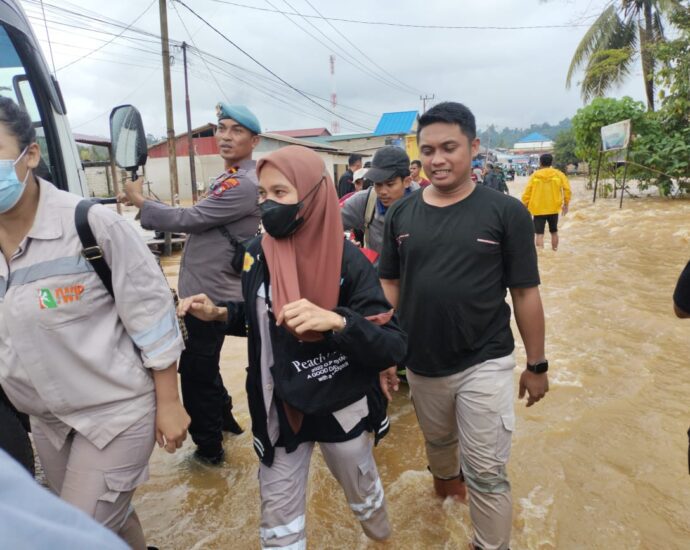 Kali Kobe Meluap, Satu Desa di Halmahera Tengah Terendam Banjir