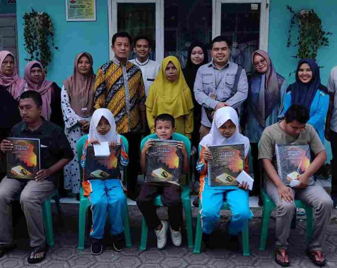 LAZISWAF Pesantren Al Hilal Sukses Hadirkan Wakaf Quran Braille Di Ciamis