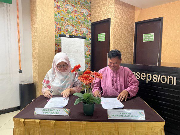 Amanah Kemanusiaan Global (AMAL) Teken MoU dengan Klinik Pratama Seno Medika