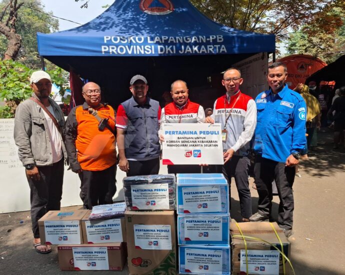 Pertamina Tanggap Bantu Ribuan Korban Kebakaran di Manggarai