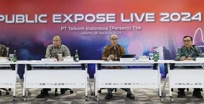 Telkom Fokus Dorong Pertumbuhan Berkelanjutan di Public Expose Live 2024
