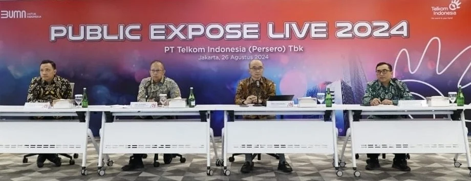 Telkom Fokus Dorong Pertumbuhan Berkelanjutan di Public Expose Live 2024