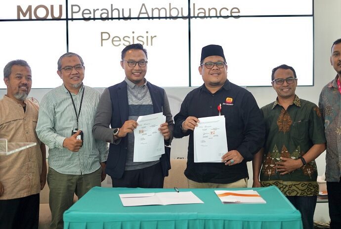 IBS dan ZIS Indosat Luncurkan Program Perahu Ambulans untuk Warga Bondan