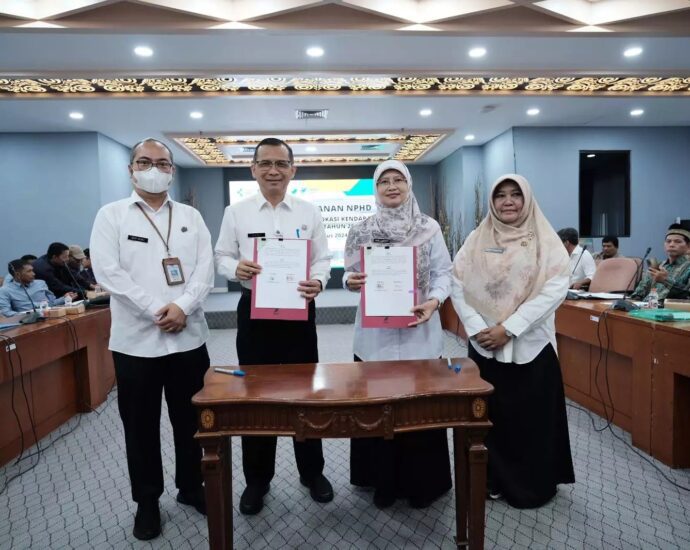 PMI Kota Depok Penandatanganan MoU Hibah