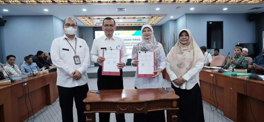 PMI Kota Depok Penandatanganan MoU Hibah