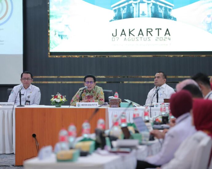 Rapim PARIPURNA 2024, Gus Halim Apresiasi Pejabat Kemendes PDTT