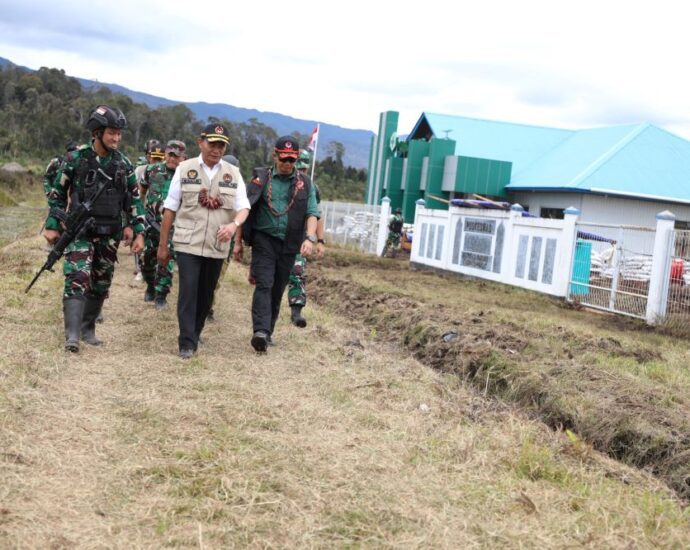 Gudang logistik Papua Tengah