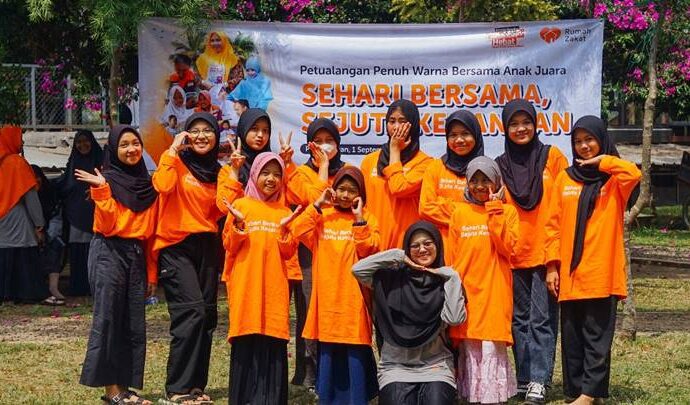 Seru! Rumah Zakat Ajak Anak Asuh Binaan Jalan-Jalan