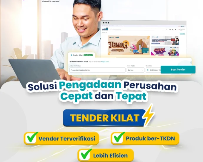 PaDi UMKM Perkenalkan Fitur Tender Kilat untuk Pengadaan Barang