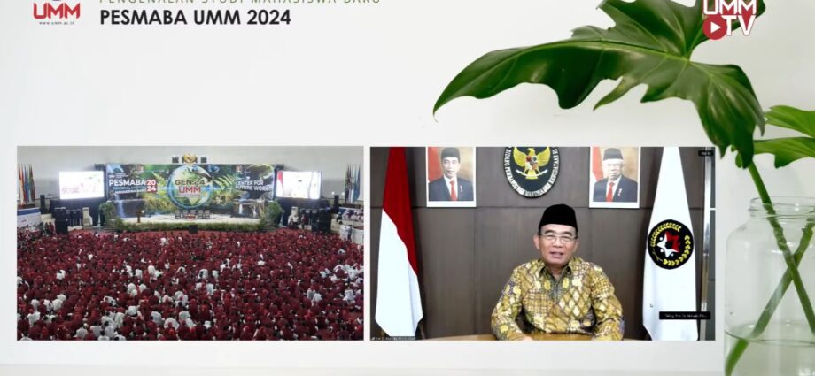 UMM Siapkan Mahasiswa Baru dengan Keterampilan Digital, SDGs, dan Anti-Bullying dalam Pesmaba 2024