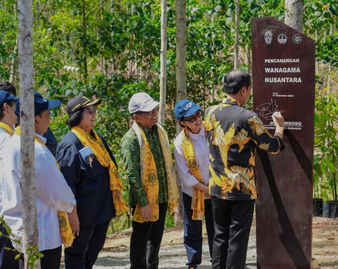 Presiden Canangkan Kawasan Wanagama Nusantara untuk Kawal IKN Secara Akademik