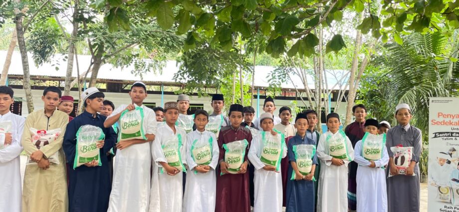 Sentuhan Peduli BMH Sumut: Beras untuk Kesejahteraan Santri Pesantren Darul Muttaqin di Batubara