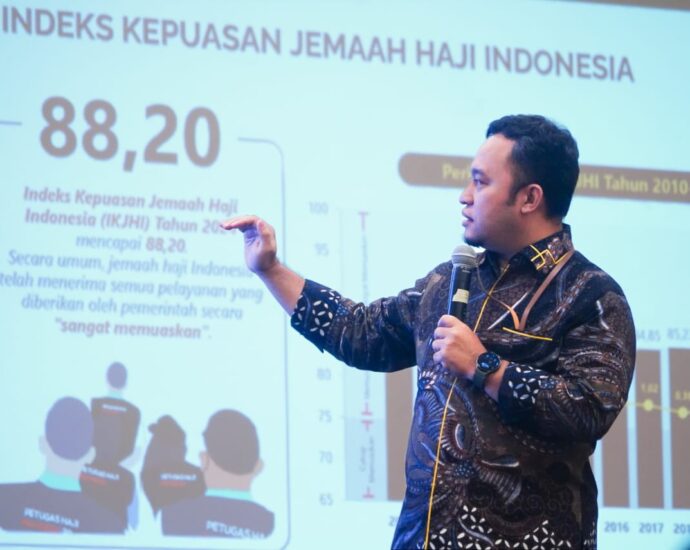 Indeks Kepuasan Jemaah Haji 2024 Tembus 88,20: Sangat Memuaskan