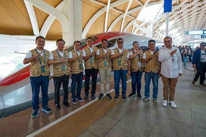 8 CEO ASEAN Uji Coba Kereta Cepat Whoosh