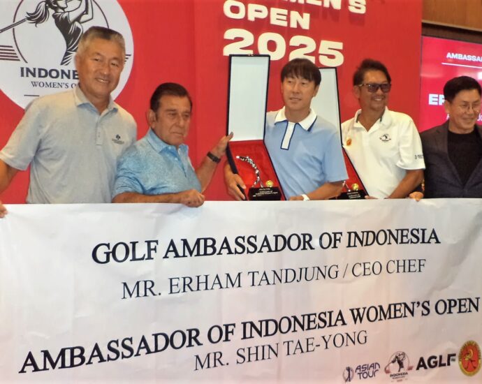 Erham Tandjung dan Shin Tae Yong Dukung IWO 2025, Ajang Golf Wanita Terbesar Asia-Pasifik