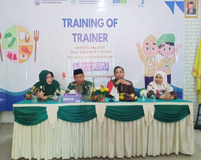 "Membangun Generasi Sehat di Sekolah Muhammadiyah Melalui Program Isi Piringku"