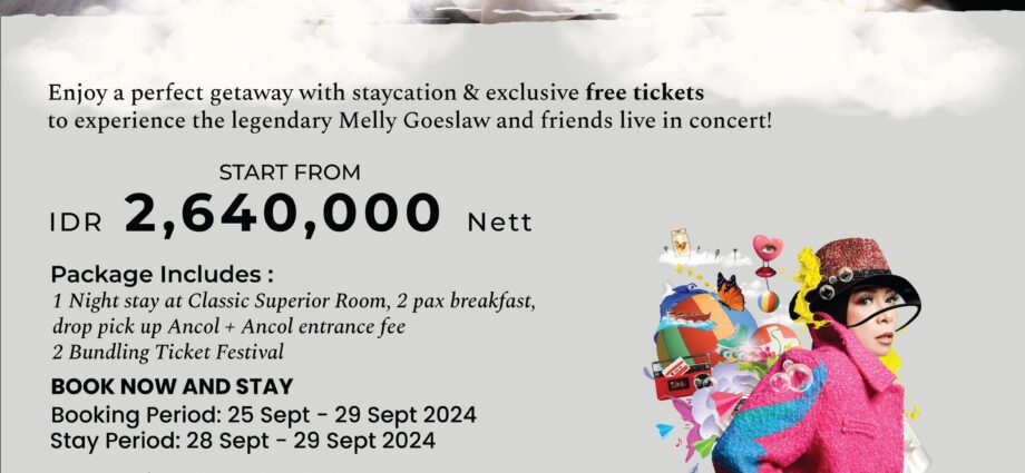 “Staycation” Dengan Paket Konser Stay & Sing: The Greatest Melly Goeslaw