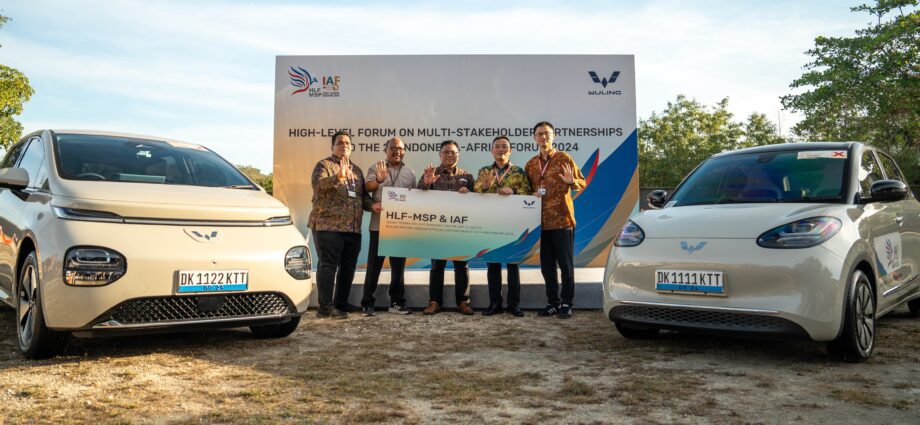 Wuling Jadi Official Car Partner di HLF-MSP & Indonesia Africa Forum 2024