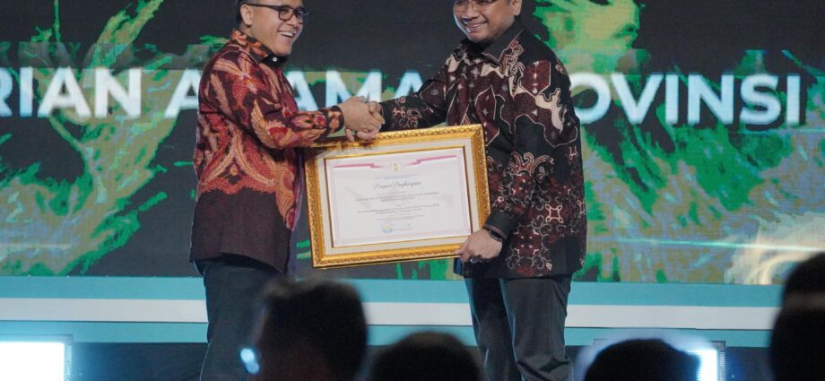 Kemenag Raih Penghargaan Inovasi Pelayanan Publik Terbaik 2024