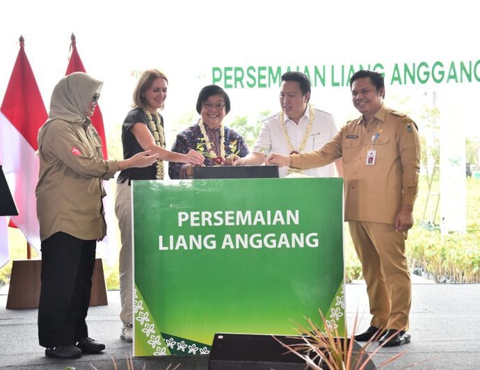 Menteri LHK Resmikan Lima Persemaian Skala Besar Nasional di Kalimantan Selatan