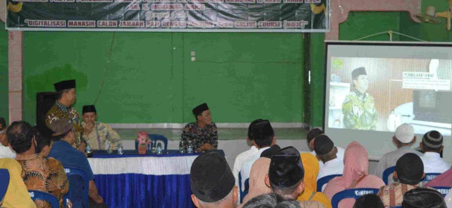 Kemenag Muba Perkenalkan Digitalisasi Manasik Haji Melalui MOOC