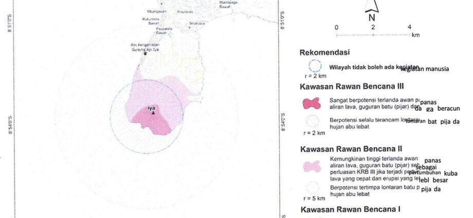 Status Gunung Iya di NTT Naik ke Level Waspada, Warga Diimbau Waspada