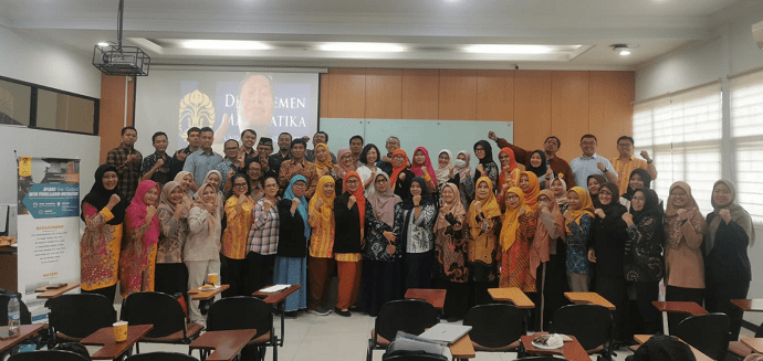 Departemen Matematika FMIPA UI Gelar Pelatihan GeoGebra untuk Para Guru SMA Jakarta