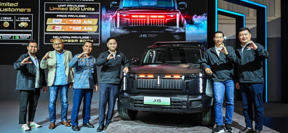 Chery J6 Resmi Mengaspal di Indonesia: SUV Listrik Offroad Perdana dengan Harga Mulai Rp 498 Juta