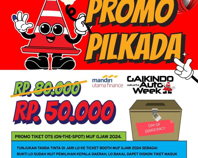 MUF GJAW 2024 Tawarkan Promo Tiket Khusus Pilkada