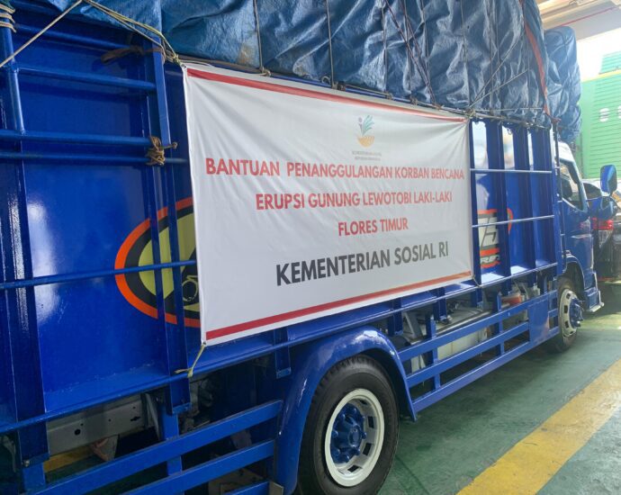 Penyeberangan Ditambah, Dukungan Penanganan Bencana Gunung Lewotobi Diperkuat