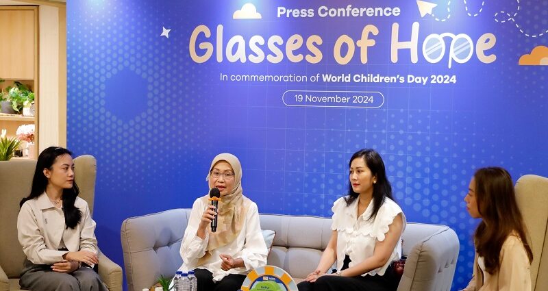 HOYA Indonesia Luncurkan Glasses of Hope di Hari Anak Sedunia 2024